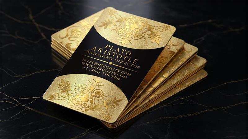 Luxury business cards
